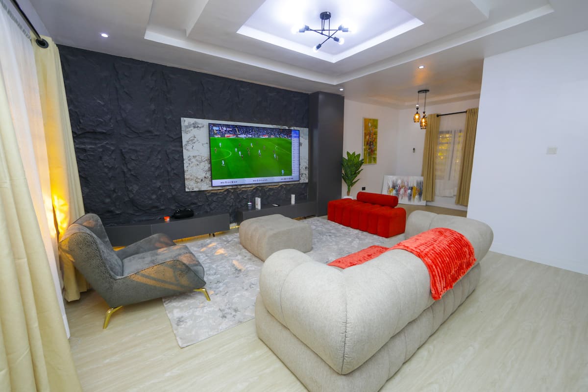 Comfortable lounge area